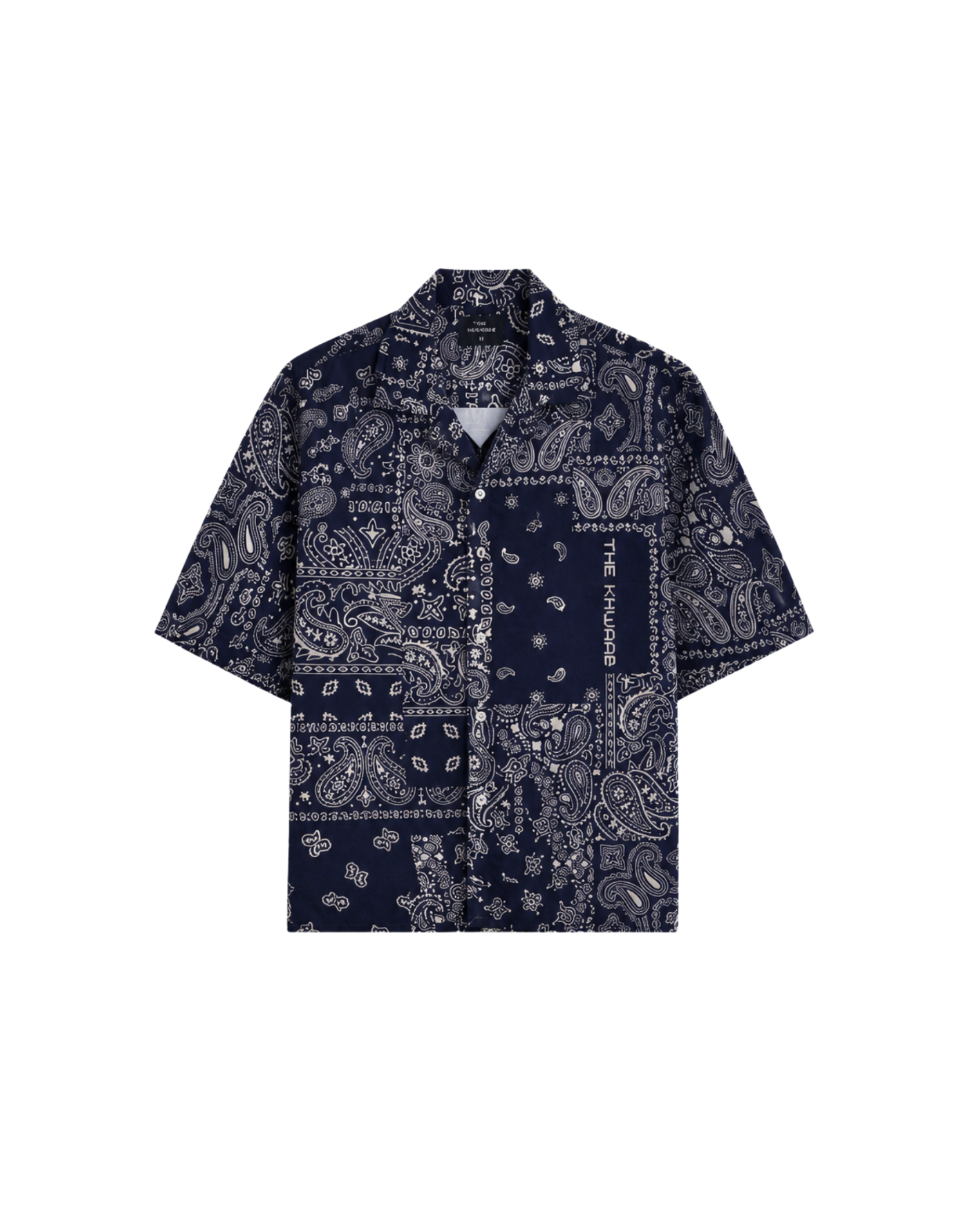 Bandana Print Logo Shirt