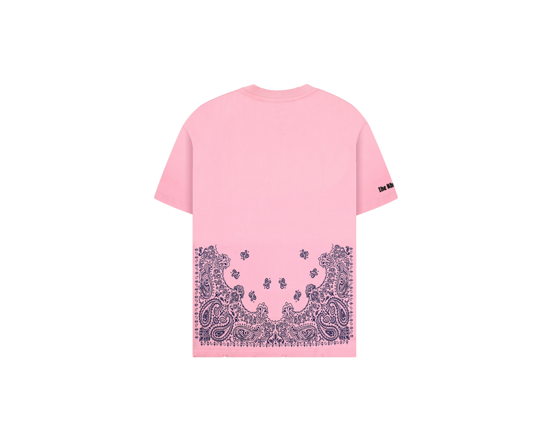 Distressed Bandana Print Tee