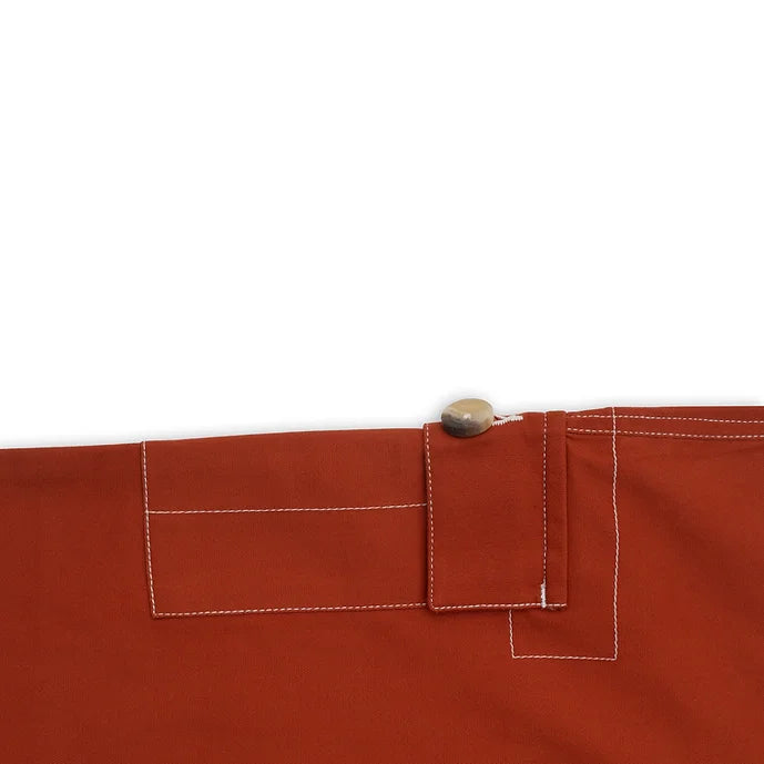 Orange Clay Pants